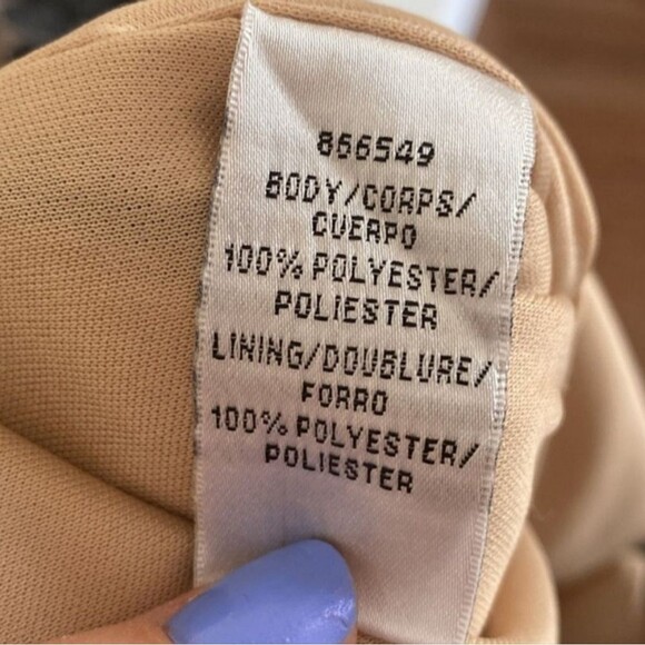 JS Collections Tan and Black Midi Dress - Picture 8 of 12